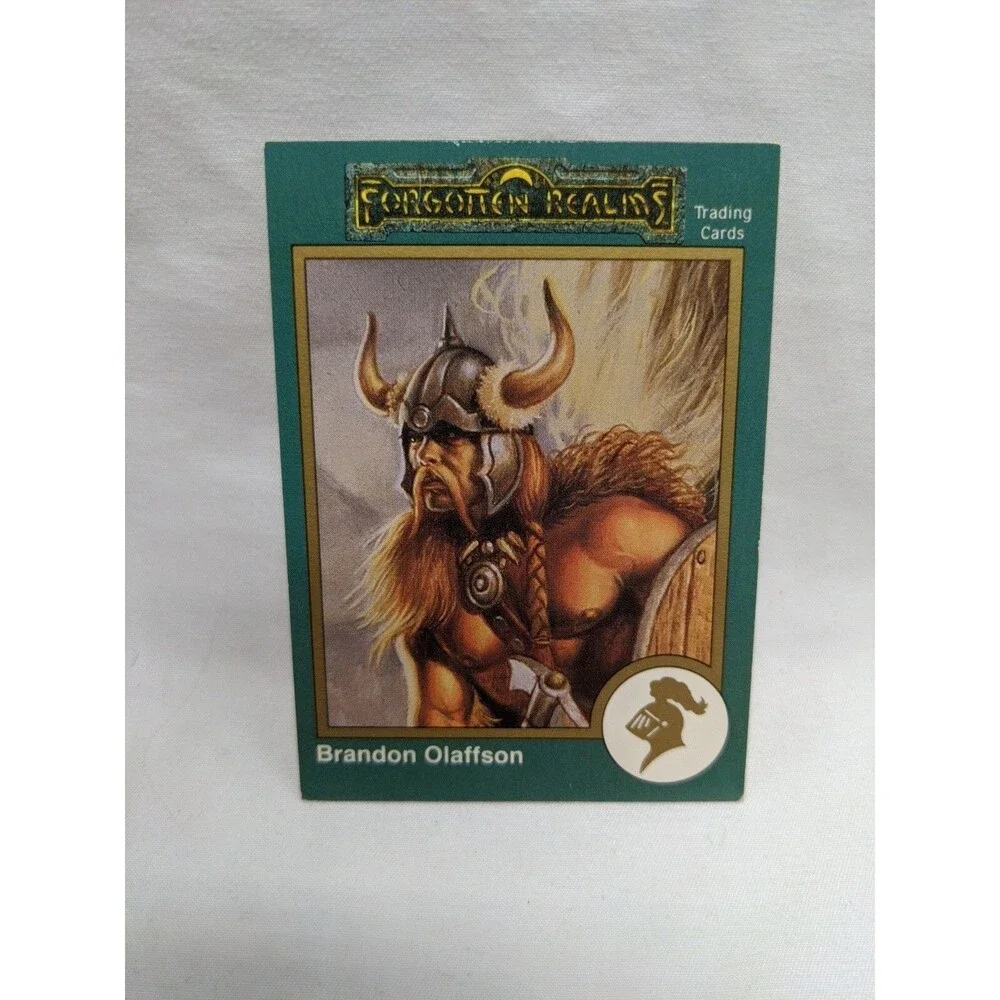Lot Of (7) TSR 1993 Series Rare Set Forgotten Realms Gold Border Trading Cards